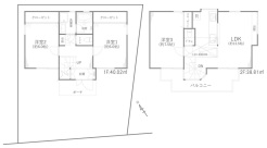 ゆとりある3LDKでファミリーにもおすすめ