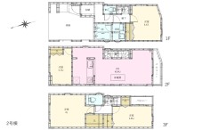 2号棟:4LDK・1,830万円・116.67平米(車庫部分9.72平米含む)
総額7,580万円